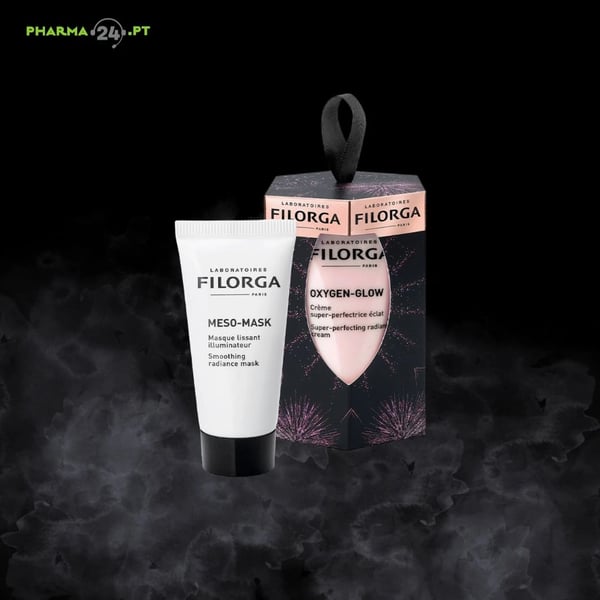 Filorga Tree Box Radiance Meso-Mask Máscara 15 ml + Oxygen-Glow Creme de dia luminosidade 15 ml Natal 2021 filorga.7098483.webp