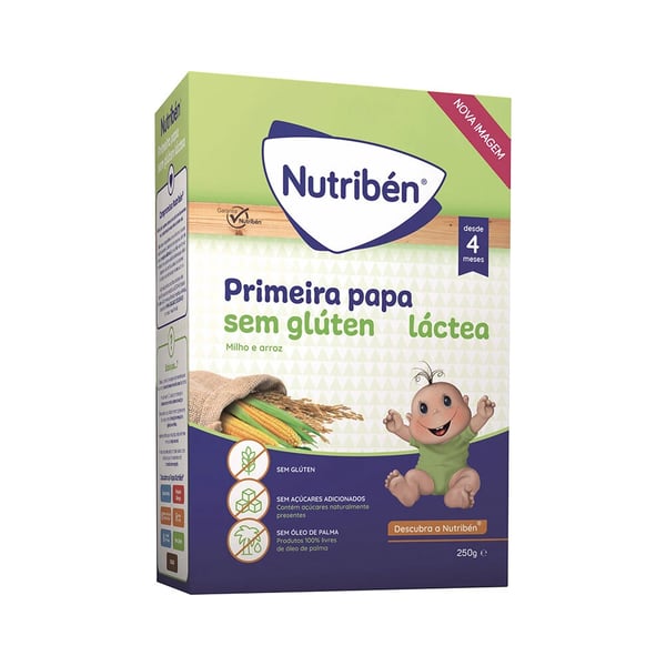 Nutriben Farinhas Prim Papa S/Glut La 250G,