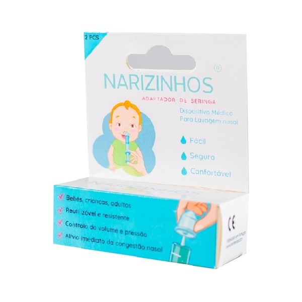 Narizinhos Adaptador Sering Lavag Nasal