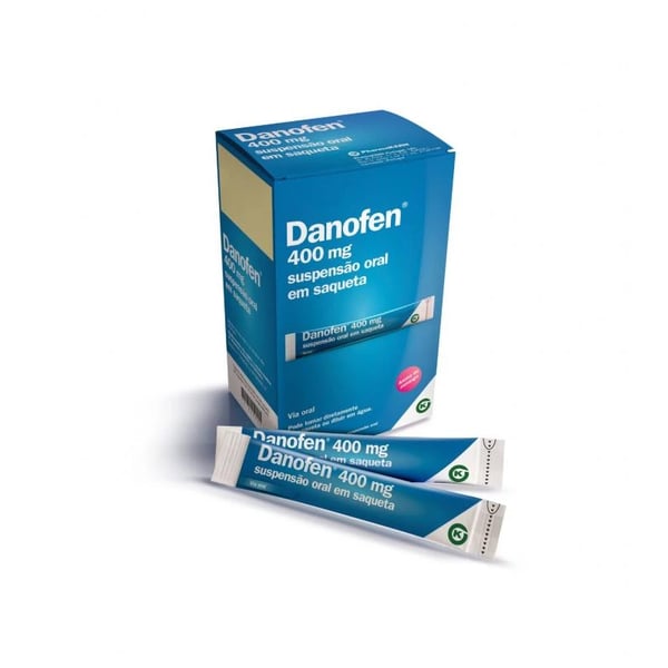 Danofen, 400 mg/10 mL x 20 susp oral saq, 400 mg/10 ml x 20 susp oral saq