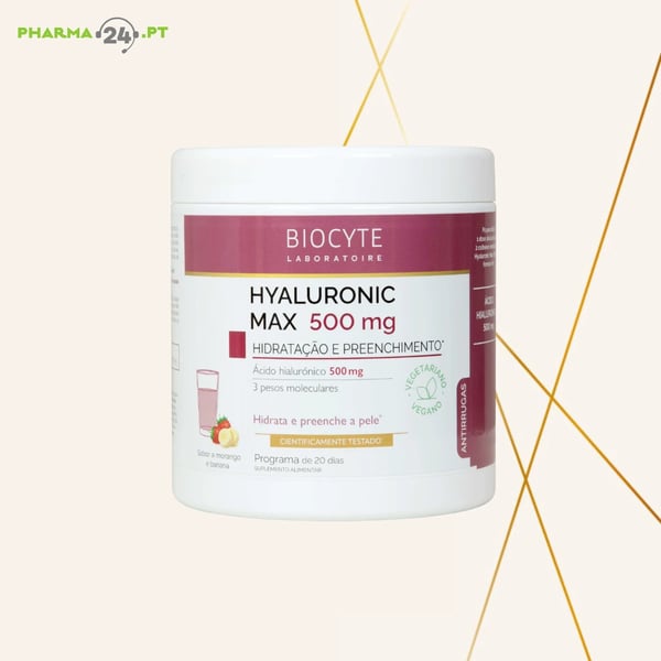 Hyaluronic Max Fresa/Plátano 280g polvo oral medido