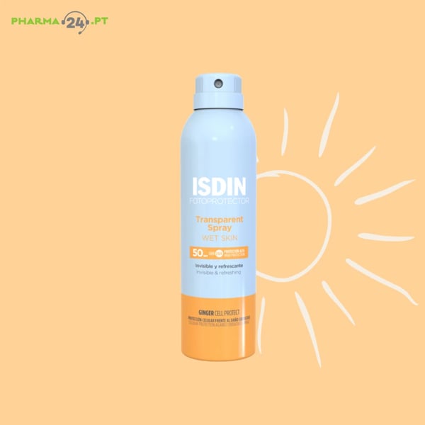 Fotoprotector ISDIN Transparent Spray Wet Skin SPF 50 | 250ml