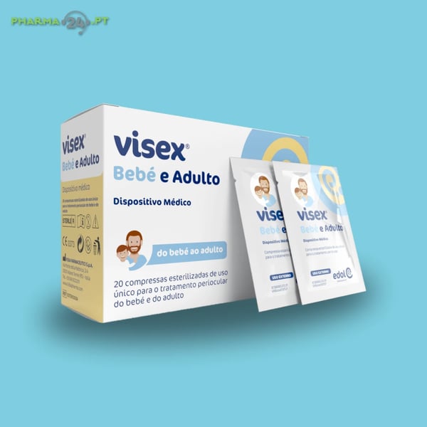 Visex Bebe y Adulto Compresa Estéril Periocular x20