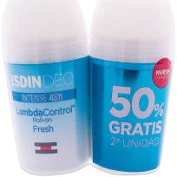 Lambda Control <mark>F</mark>resh Duo Desodorizante 2 x 50 ml com Desconto de 50% na 2ª Embalagem