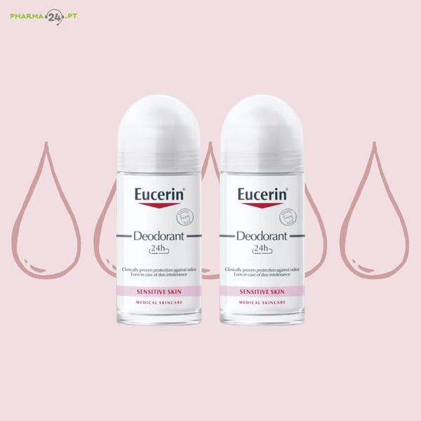 Eucerin Deo 24H 50Ml+Desc50% 2ªuni