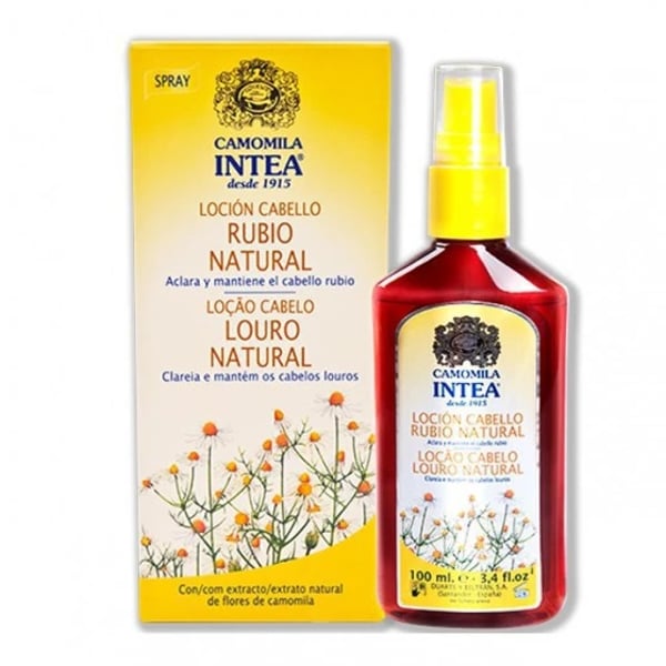 INTEA Locion Aclaradora de Camomila para Cabello Rubio Natural 100ml
