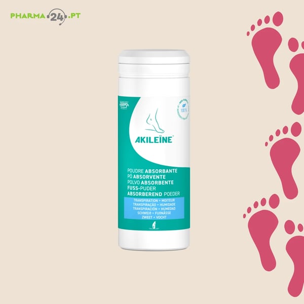 AKILEINE Pó Absorvente Antitranspirante | 75g
