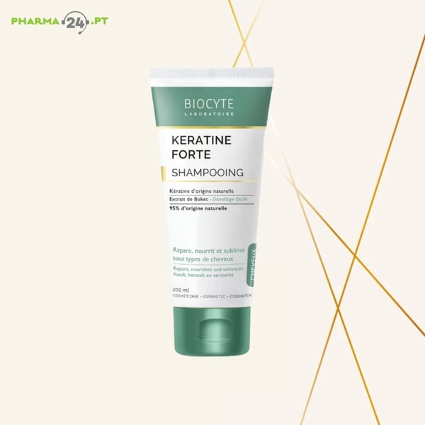 Keratina Forte Champú Reparador/Voluminizador 200ml