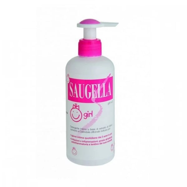 SAUGELLA Girl Gel Intim com Doseador | 250ml
