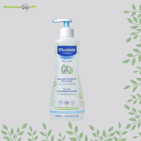 Mustela Bebe Pn Ag Limp 500ml Pr Esp