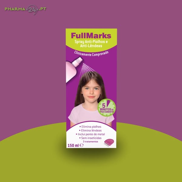 FULLMARKS Spray Anti-Piolhos e Anti-Lêndeas | 150ml