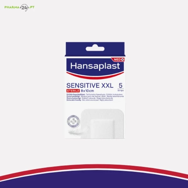Hansaplast Sensi Penso XXL 8x10 cm X5,