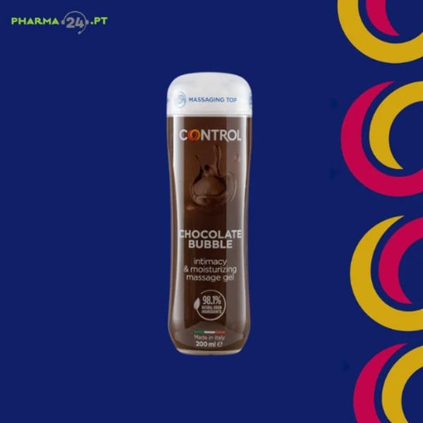 Control Gel Massag Bubble Chocol 200ml