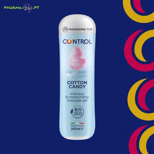 CONTROL Gel de Massagem 3 em 1 Cotton Candy | 200ml