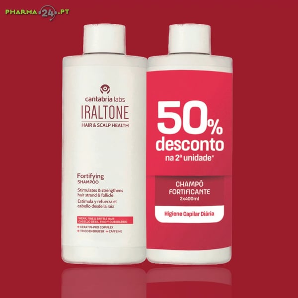 IRALTONE Champô Fortificante | 400ml x2