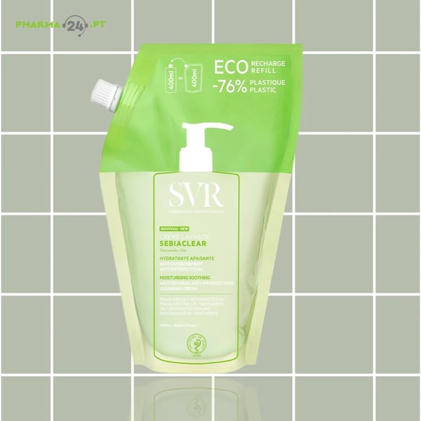 SVR Sebiaclear Crème Lavante Eco-Recarga | 400ml