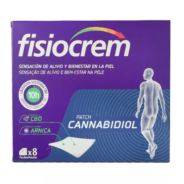 Fisiocrem Patch Cannabidiol X8,