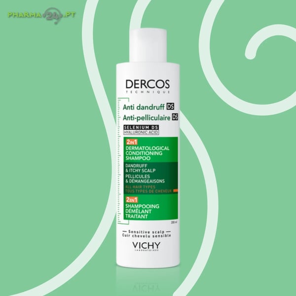DERCOS Anticaspa DS 2 em 1 Champô e Condicionador | 200ml