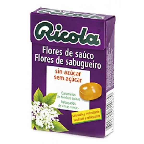 Ricola Reb S/ Sabugueiro 50 G