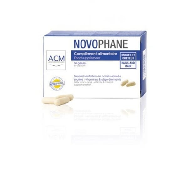 Novophane Caps Cab Unhas X60 cáps(s)
