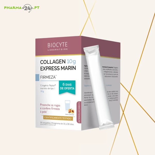 Biocyte Collagen Express Promoção Trio Saquetas + Oferta 3ª Embalagem