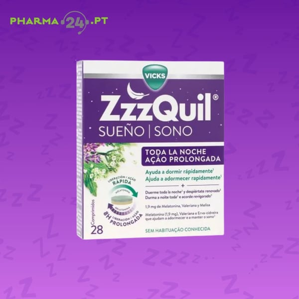 Zzzquil Sono Ação Prolongada Comp X28