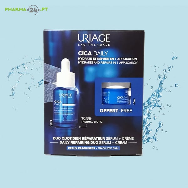 URIAGE Baried Cica Daily Sérum 30ml + Oferta Creme Concentado 15ml