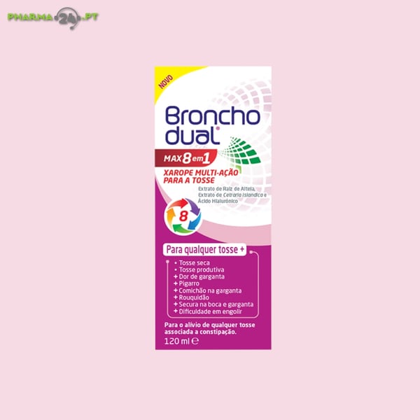 Bronchodual Max 8 em 1 Xarope | 120ml