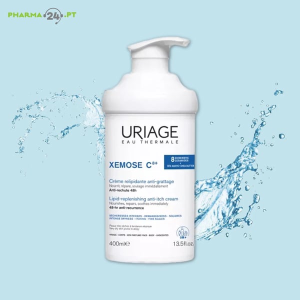 URIAGE Xemose C8+ Creme Relipidante Anti-Irritações | 400ml