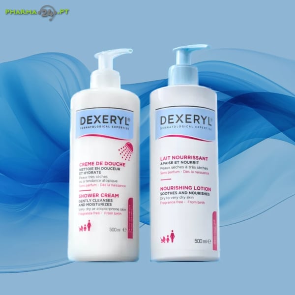 DEXERYL Loção Nutritiva 500ml + Creme Duche 500ml