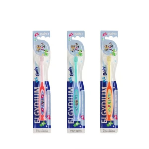 ELGYDIUM Baby Escova Dentes Suave | 0-2Anos