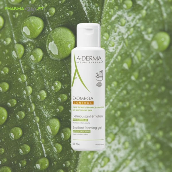 A-DERMA Exomega Control Gel Espuma Emoliente | 500ml