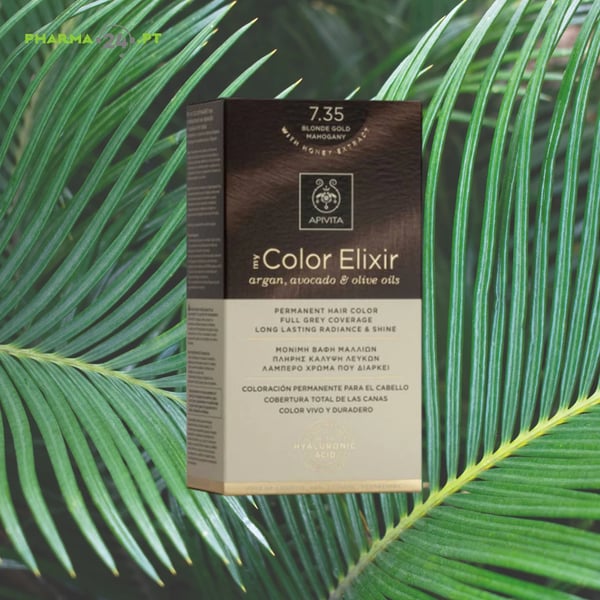 APIVITA My Color Elixir Coloração | Tom 7.35 Loiro Dourado Mogno