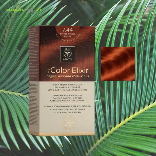 APIVITA My Color Elixir Coloração | Tom 7.44 Intense Copper Loire