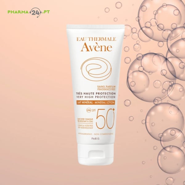 AVÈNE SOLARES LECHE MINERAL 50+ 100 ml