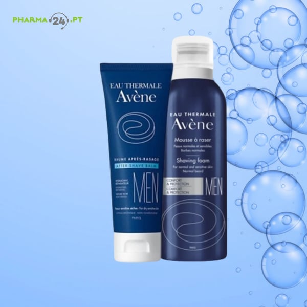Avène Men Bálsamo After Shave con Regalo de Espuma de Afeitar 50 ml