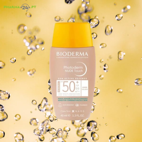 BIODERMA Photoderm Nude Touch SPF 50+ Dourado | 40ml