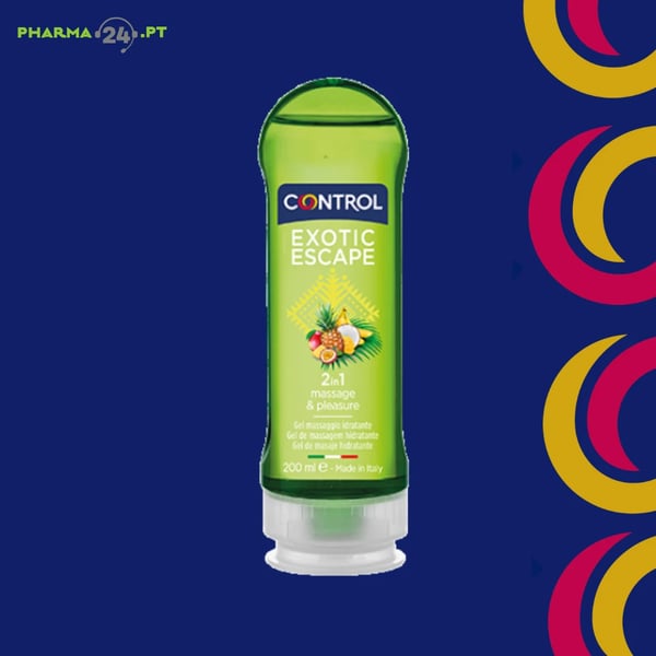 Control 2in1 Gel Massag Exotic 200ml