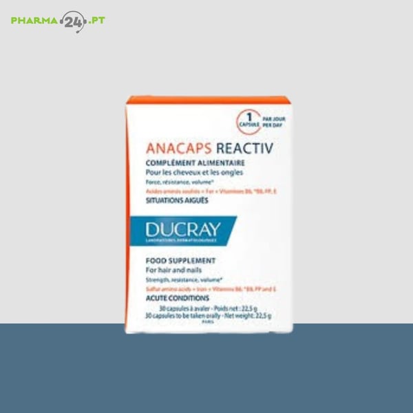 Ducray Anacaps Reactiv Cápsulas X30, cápsulas