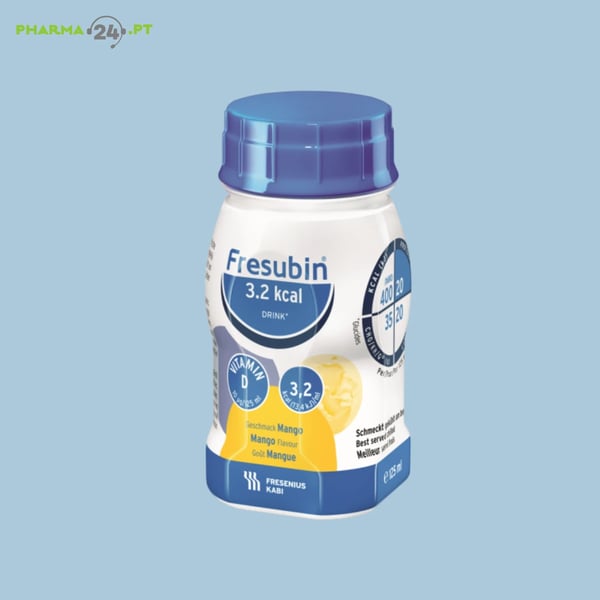 Fresubin 3.2kcal Manga 4x125ml,   sol oral frasco