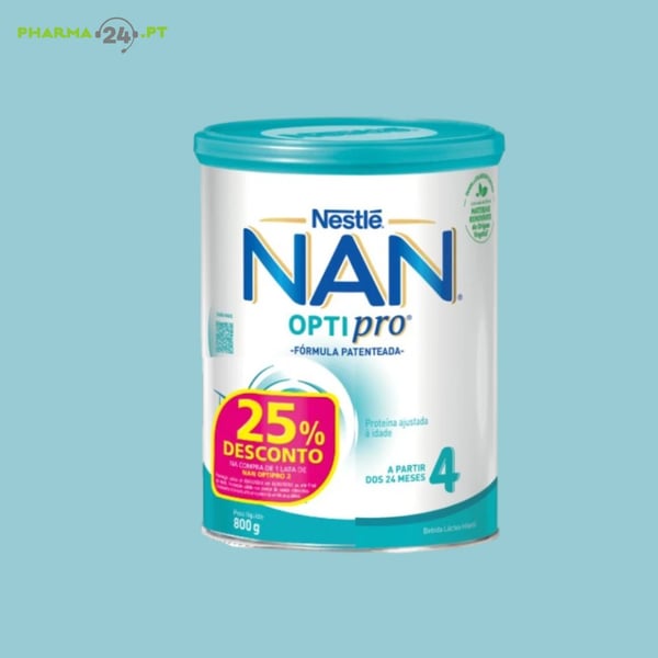 NAN Optipro 4 Lt Cresc 24M+ 800g+Dsc25%