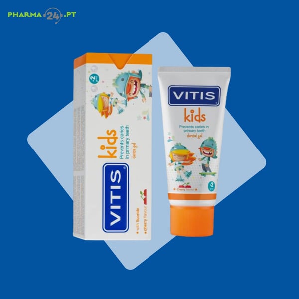Vitis Kids Gel Dent Cereja 50 Ml