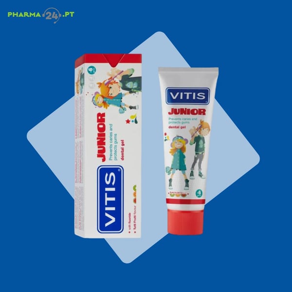 Vitis Junior Gel Dent Tutti Frut 75 Ml