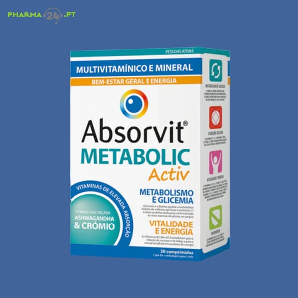 Absorvit Metabolic Activ Comp X30,   comps