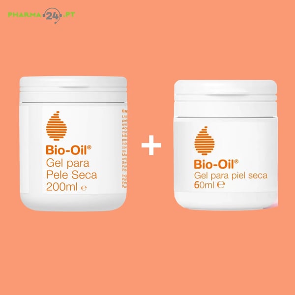 Bio-Oil Gel para cuidado de la piel seca 200 ml con Regalo de Gel para cuidado de la piel seca 60 ml
