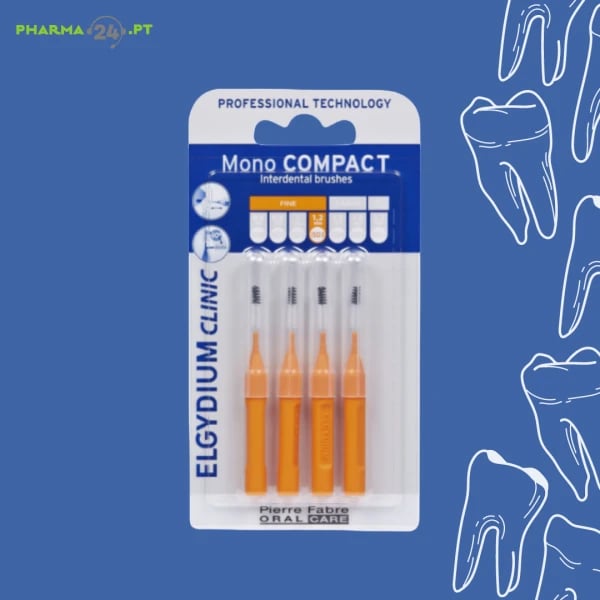 ELGYDIUM Clinic Escovilhão Mono Compact Laranja