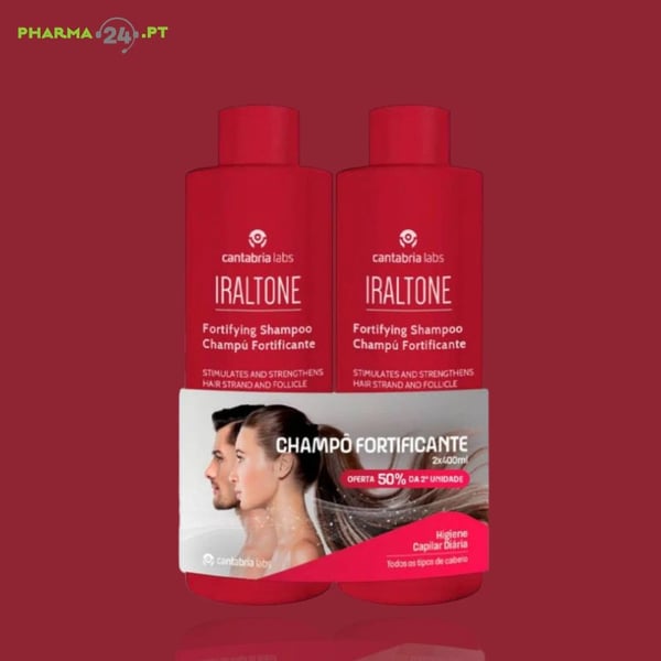 IRALTONE Champô Fortificante | 400ml x2