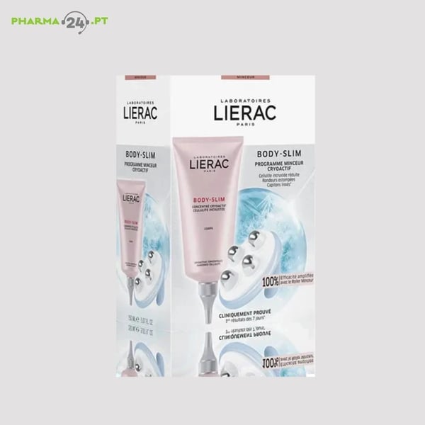 LIERAC Body-Slim Programa Adelgaçante Crioativo con Oferta de Masajeador | 150ml