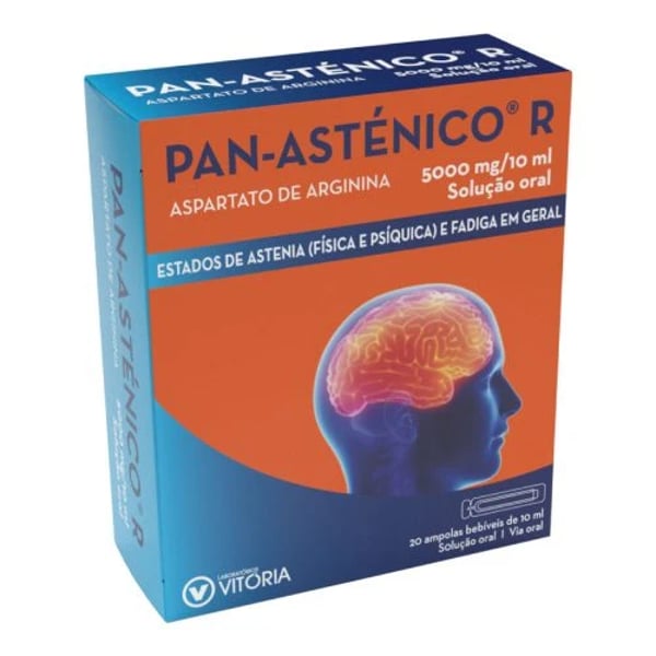 Pan-asténico R, 5000 mg/10 mL x 20 amp beb