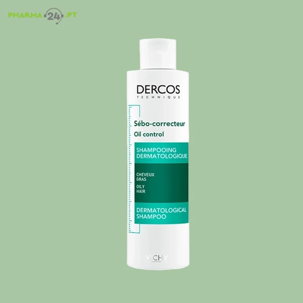 VICHY Dercos Champô Tratamento Sebo Corrector 200ml